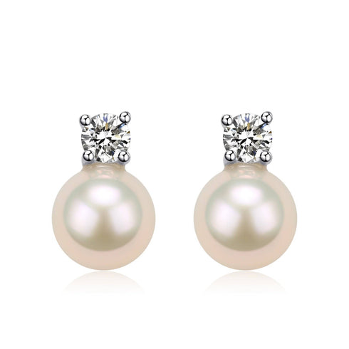 7-8mm Freshwater Pearl & Sasha Earrings - House Of Pearls